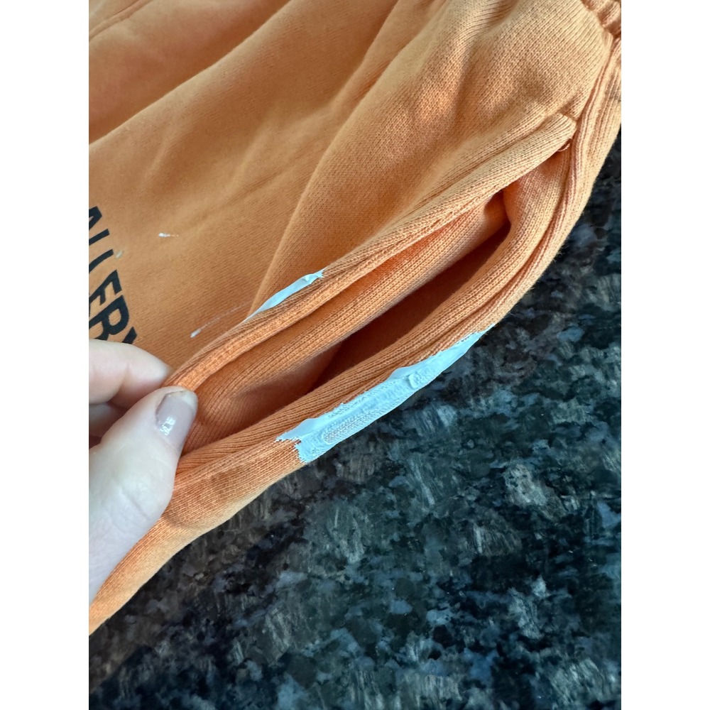 Gallery Dept Flare Sweatpants Orange Paint Splatter Josue Thomas Mens Large L - Picture 12 of 16